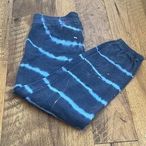NWT Splatter Kids Blue Joggers Size 16